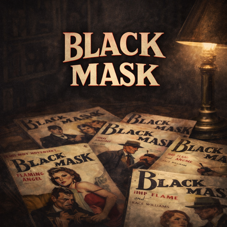 《四海兄弟》 Black Mask 全封面解析｜黑色侦探小说的诞生